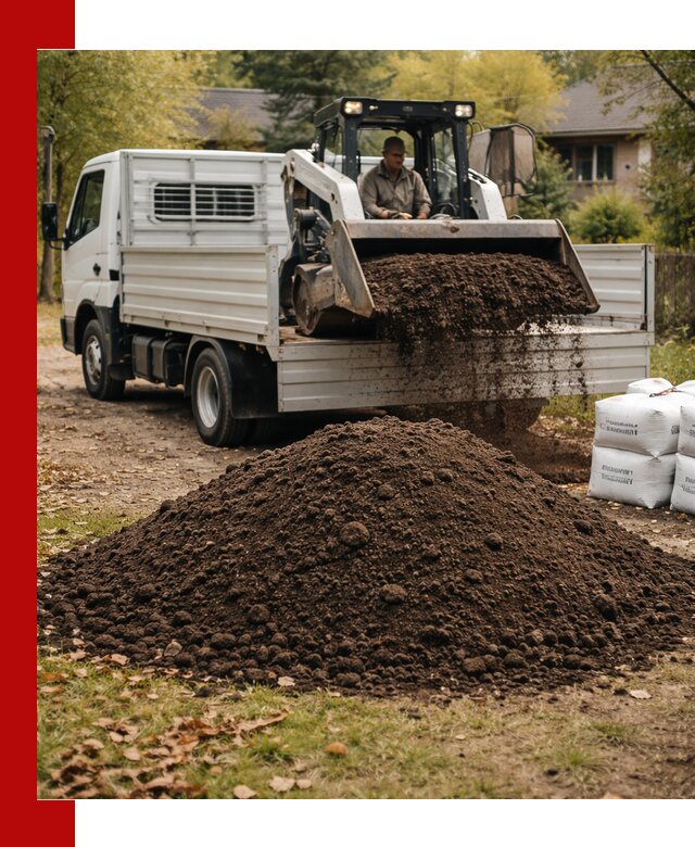 Доставка садовой земли в больших объёмах в Самаре