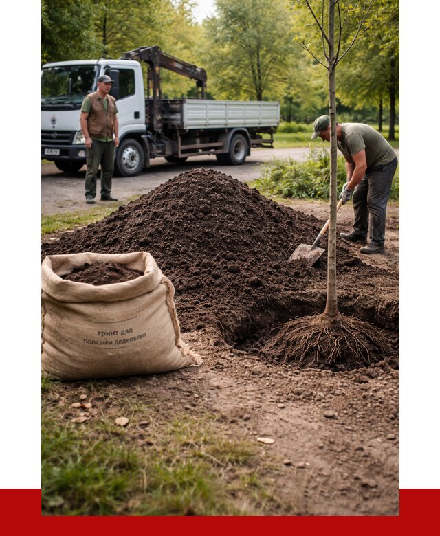 Грунт для посадки деревьев в Самаре от 1213 р. | ПРОНЕРУДСмр