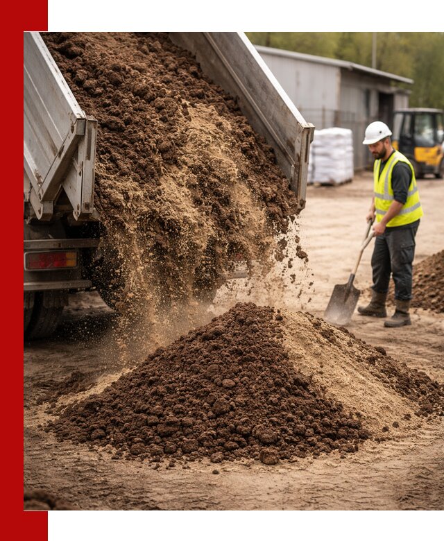 Доставка торфо-песчаной смеси в Самаре для строительства и озеленения