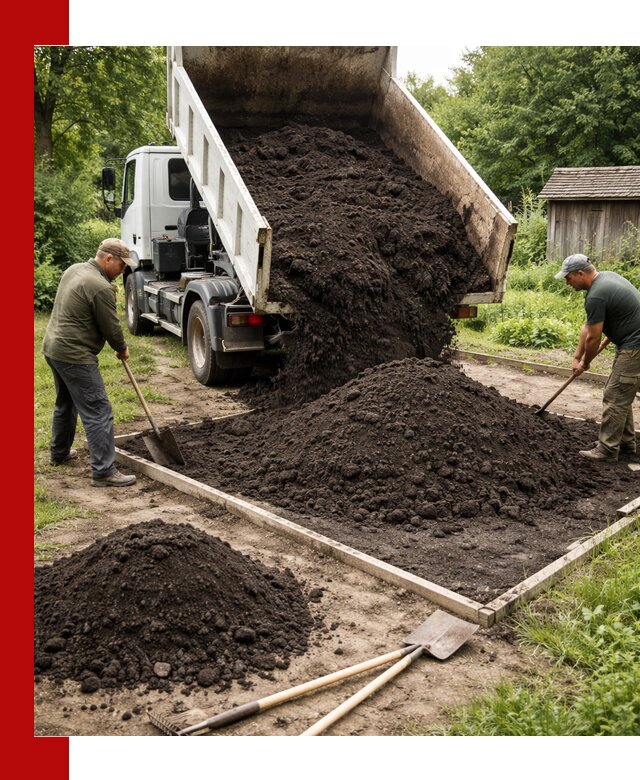 Купить чистый чернозем для огорода с доставкой в Самаре