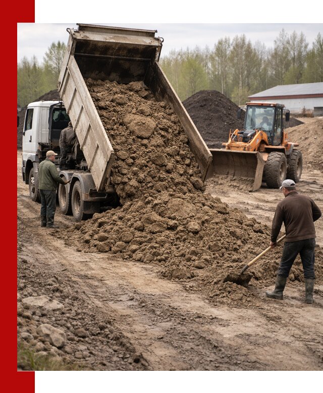 Доставка глин и суглинков в Самаре оптом и вкрай