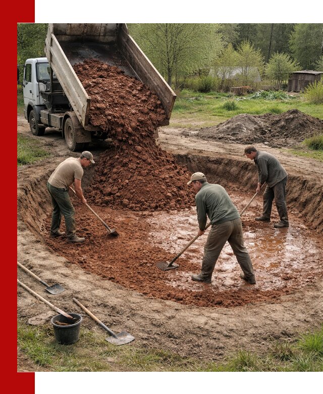 Купить качественную глину для пруда в Самаре