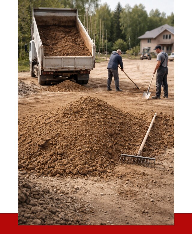 Суглинок для планировки в Самаре с доставкой от 4245 р. | ПРОНЕРУДСмр