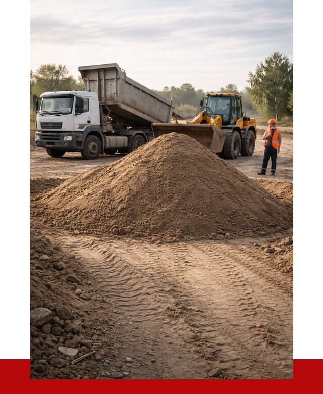 Купить песчаный грунт с доставкой в Самаре от 4245 р. | ПРОНЕРУДСмр
