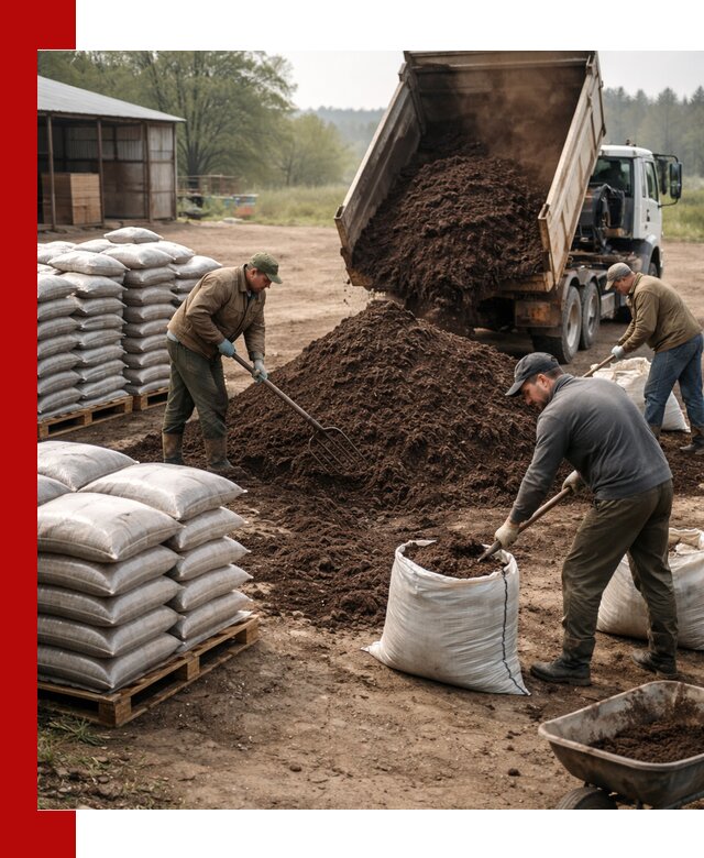 Доставка компоста оптом и в розницу в Самаре