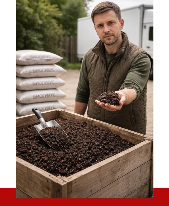 Купить биогумус в Самаре с доставкой от 8590 р. за куб | ПРОНЕРУДСмр