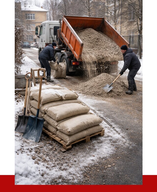 Противогололедные материалы оптом в Самаре от 4245 р. | ПРОНЕРУДСмр