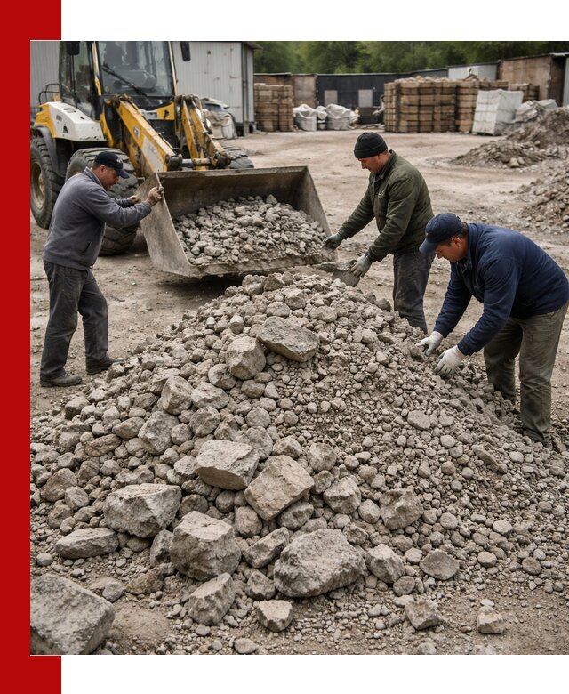 Демонтаж и вывоз бой бетона в Самаре