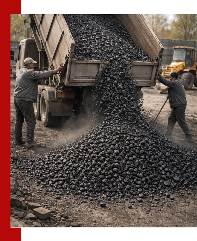 Доставка угля семечка самосвалами в Самаре