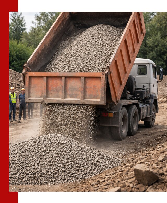 Доставка сыпучих материалов самосвалом в Самаре быстро и надежно