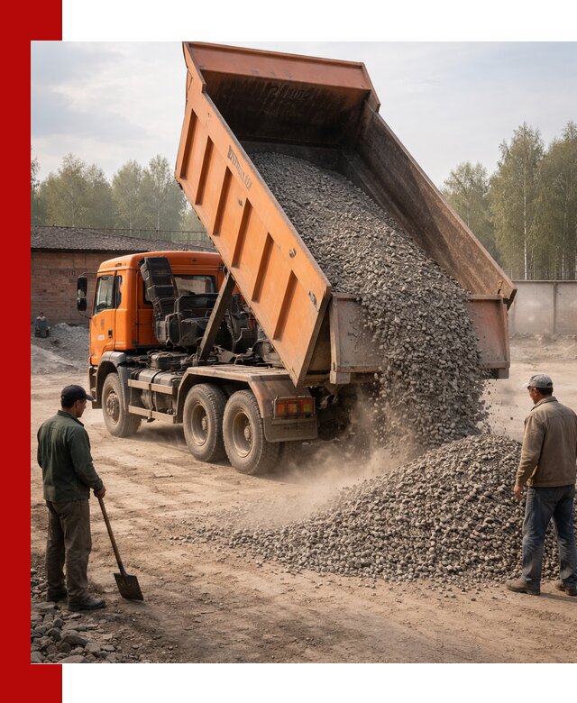 Доставка самосвалом 20 м3 в Самаре быстро и надежно