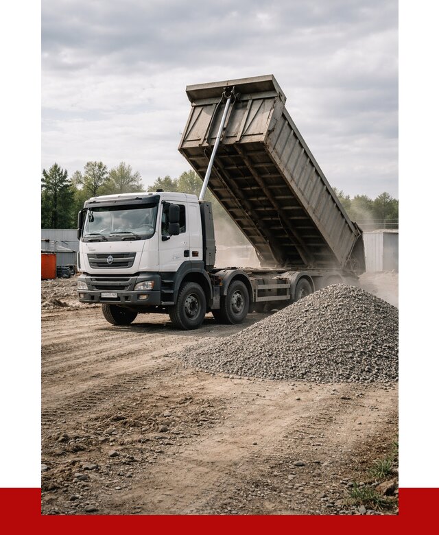 Доставка самосвалом 40 кубов в Самаре от 9095 р. | ПРОНЕРУДСмр