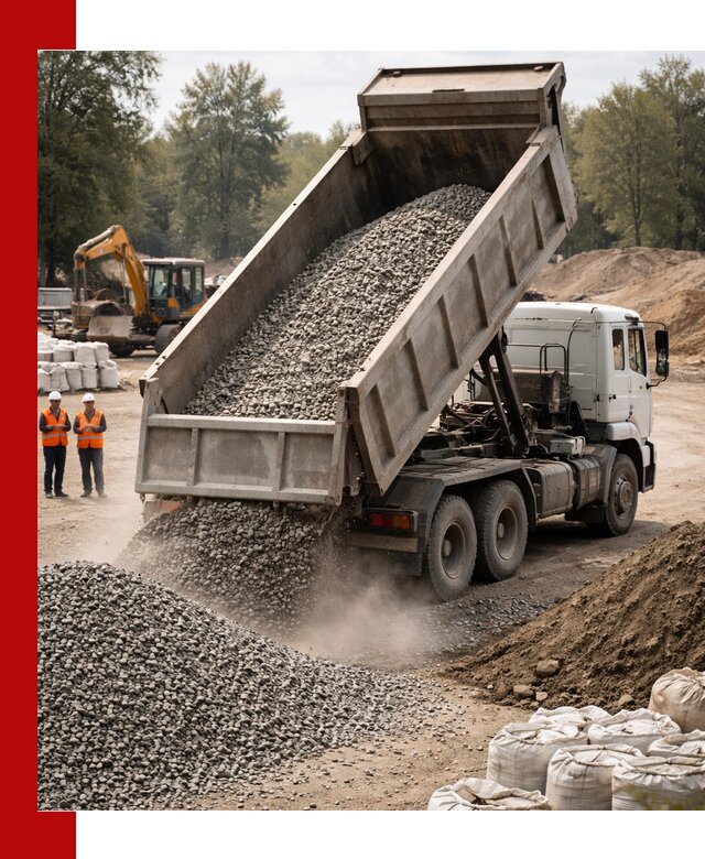 Аренда самосвала в Самаре для доставки сыпучих и нерудных материалов