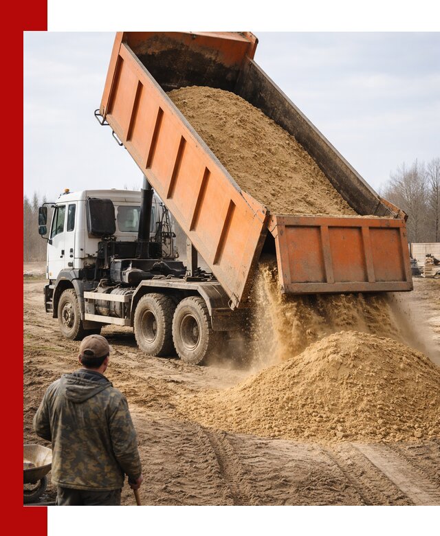 Аренда самосвала 20 тонн для перевозки грузов в Самаре