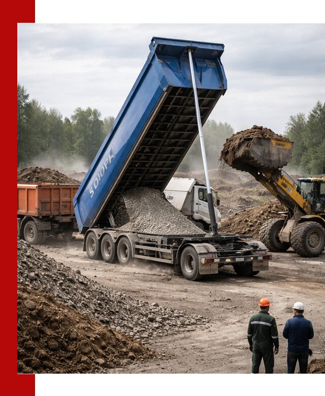 Аренда тонар 40 тонн в Самаре с доставкой материалов