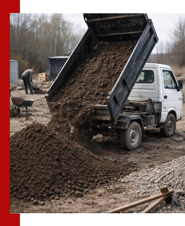 Аренда минисамосвала в Самаре для доставки сыпучих материалов