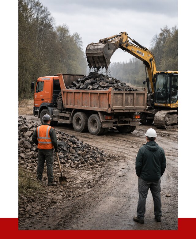 Вывоз асфальта в Самаре от 4548 р. самосвалом ПРОНЕРУДСмр