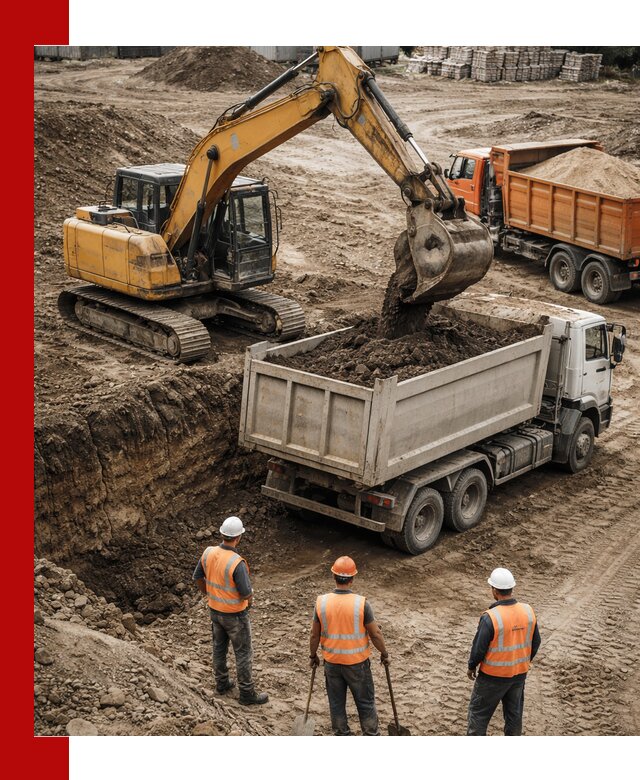 Разработка грунта для строительства и благоустройства в Самаре