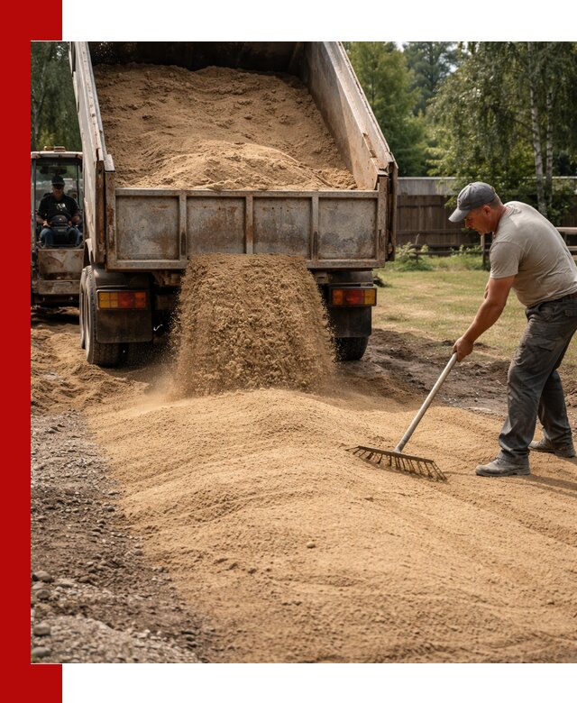 Отсыпка участка песком в Самаре быстро и качественно