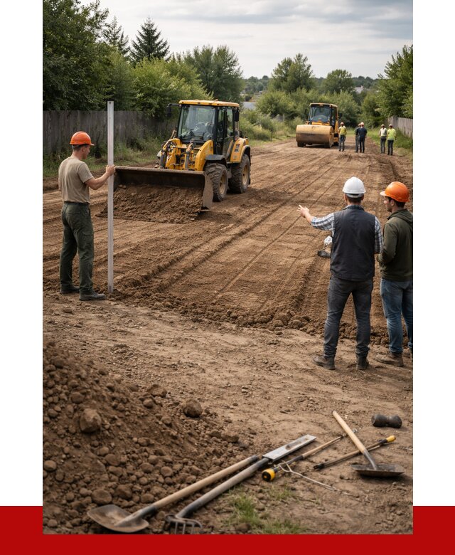 Планировка участка грунтом в Самаре от 4548 р ПРОНЕРУДСмр