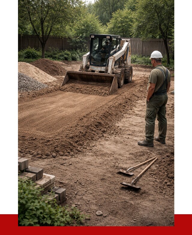 Выравнивание участка под ключ в Самаре от 3537 р. | ПРОНЕРУДСмр