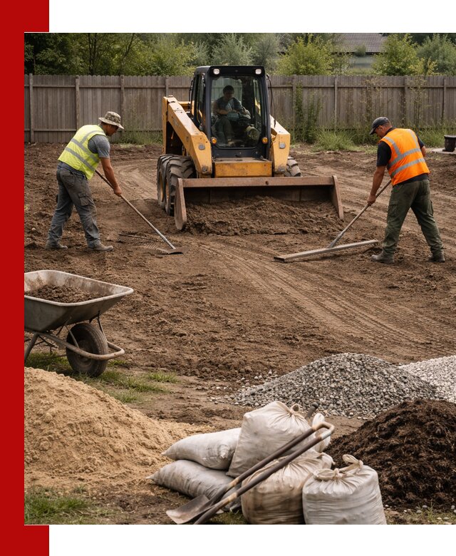 Выравнивание участка под строительство и благоустройство в Самаре